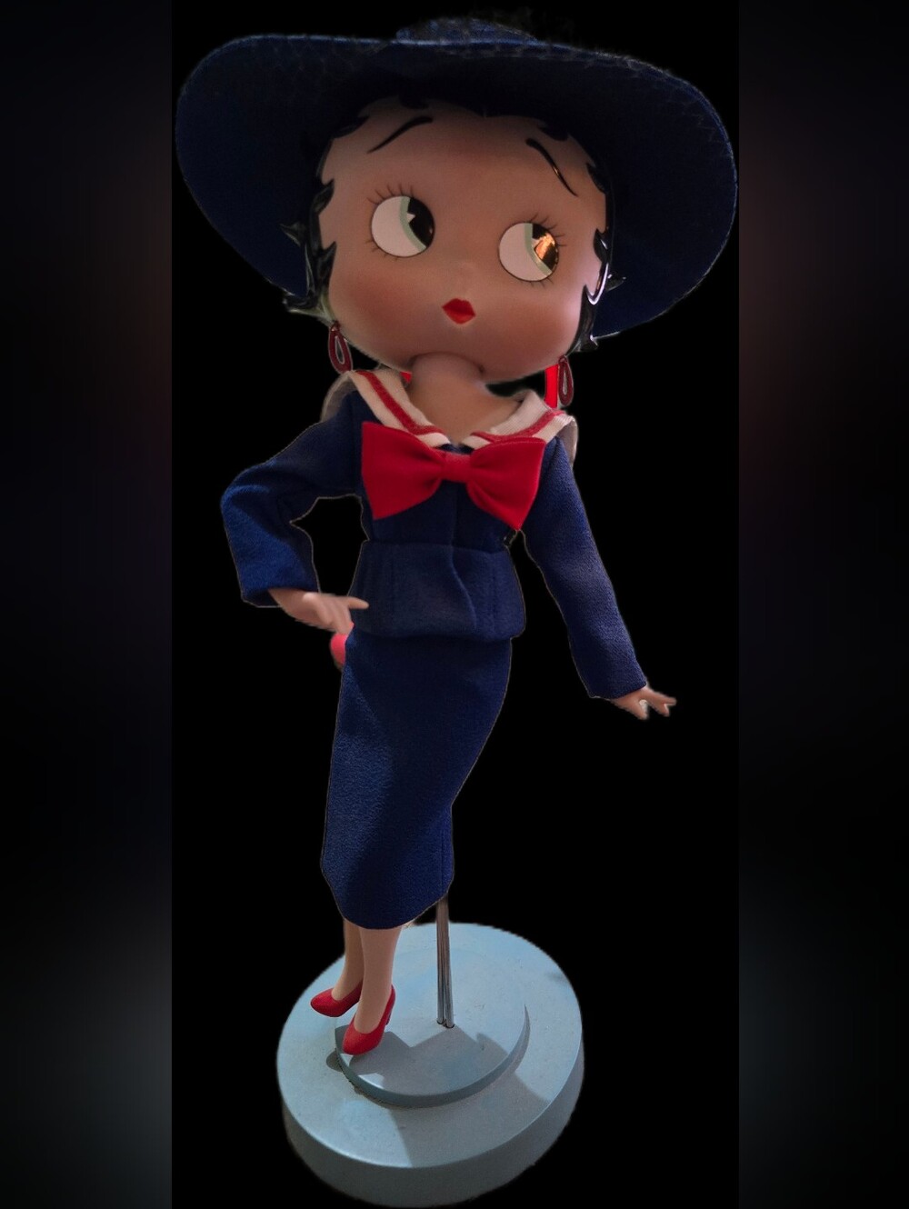 Vintage Betty Boop Classic Navy Doll